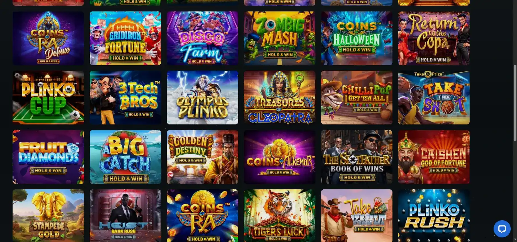 Инфраструктура серверов Auf casino